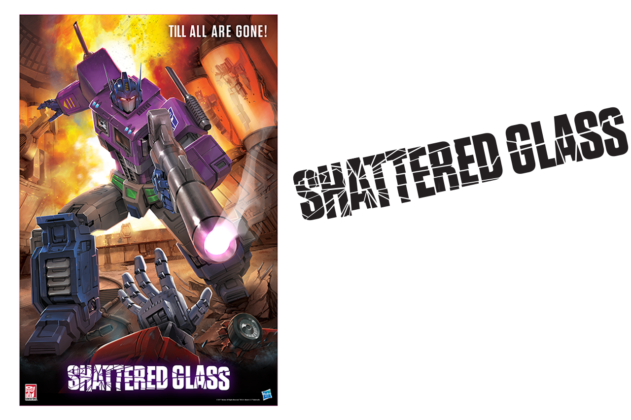 Transformers Shatterd Glass